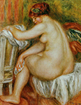 Pierre-Auguste Renoir Seated Nude, 1913 oil painting reproduction