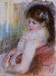 Pierre-Auguste Renoir Seated Woman, 1879 oil painting reproduction