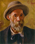 Pierre-Auguste Renoir Self Portrait, 1899 oil painting reproduction