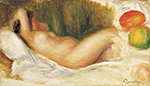 Pierre-Auguste Renoir Sleeping Nude and Fruits, 1898 oil painting reproduction
