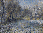 Pierre-Auguste Renoir Snowy Landscape, 1875 oil painting reproduction