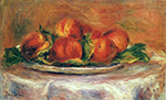 Pierre-Auguste Renoir Still Life with Peaches 01 oil painting reproduction