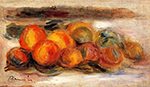 Pierre-Auguste Renoir Still Life with Peaches oil painting reproduction