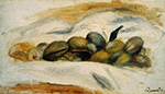 Pierre-Auguste Renoir Still Life - Almonds and Walnuts - 1905 oil painting reproduction