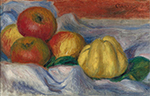 Pierre-Auguste Renoir Still Life with Apples and Quince oil painting reproduction