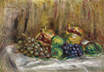 Pierre-Auguste Renoir Still Life with Granates, Figs and Grapes oil painting reproduction