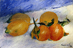 Pierre-Auguste Renoir Still Life with Lemons and Oranges, 1881 oil painting reproduction
