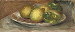 Pierre-Auguste Renoir Still Life with Lemons on Plate oil painting reproduction