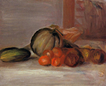 Pierre-Auguste Renoir Still Life with Melon oil painting reproduction