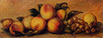Pierre-Auguste Renoir Still Life with Peaches and Grapes oil painting reproduction