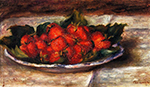 Pierre-Auguste Renoir Still Life with Strawberries, 1880 oil painting reproduction