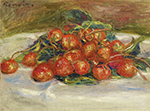 Pierre-Auguste Renoir Still Life with Strawberries, 1914 oil painting reproduction