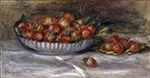 Pierre-Auguste Renoir Still Life with Strawberries, 1914 oil painting reproduction