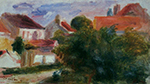Pierre-Auguste Renoir Street in Essoyes oil painting reproduction