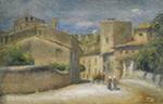 Pierre-Auguste Renoir Street of Villeneuve-Les-Avignon, 1905 oil painting reproduction