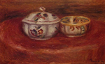 Pierre-Auguste Renoir Sugar Bowl and Earthenware Bowl oil painting reproduction