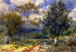 Pierre-Auguste Renoir Sunny Landscape, 1880 oil painting reproduction