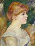 Pierre-Auguste Renoir Suzanne Valadon, 1885 02 oil painting reproduction