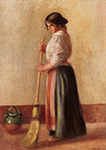Pierre-Auguste Renoir Sweeper, 1889 oil painting reproduction