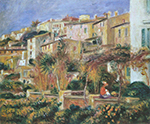 Pierre-Auguste Renoir Terraces at Cagnes, 1905 oil painting reproduction