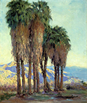 Guy Rose Palms oil painting reproduction