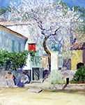 Guy Rose Spring on the Riviera oil painting reproduction
