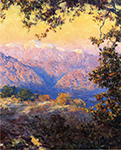 Guy Rose Sunset Glow (aka Sunset in the High Sierras) oil painting reproduction