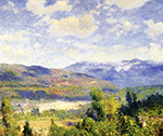 Guy Rose Arroyo Seco oil painting reproduction