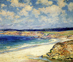 Guy Rose Carmel Beach oil painting reproduction