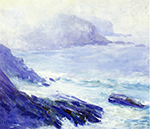 Guy Rose Coastline oil painting reproduction