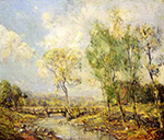 Guy Rose Country Landscape oil painting reproduction