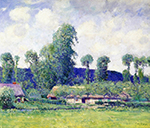Guy Rose French Farm oil painting reproduction