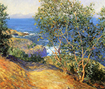Guy Rose Indian Tobacco Trees, La Jolla, 1915-16 oil painting reproduction