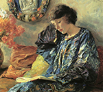 Guy Rose Marguerite, 1918 oil painting reproduction