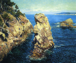 Guy Rose Point Lobos, 1918 oil painting reproduction