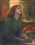 Dante Gabriel Rossetti Beata Beatrix, 1864-1870 oil painting reproduction