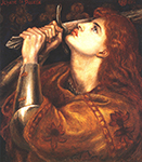 Dante Gabriel Rossetti Joan of Arc, 1882  oil painting reproduction