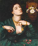 Dante Gabriel Rossetti Monna Pomona, 1864 oil painting reproduction