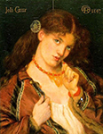 Dante Gabriel Rossetti Portrait of Joli Coeur, 1867 oil painting reproduction