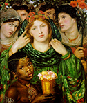 Dante Gabriel Rossetti The Beloved, 1865 oil painting reproduction