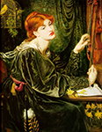 Dante Gabriel Rossetti Veronica Veronese, 1872 oil painting reproduction