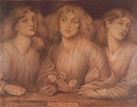 Dante Gabriel Rossetti Rosa Triplex, 1867 oil painting reproduction