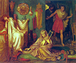 Dante Gabriel Rossetti The Return Of Tibullus To Delia, 1868 oil painting reproduction