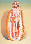 Mel Ramos Doggie Dinah oil painting reproduction