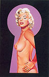 Mel Ramos Peek-a-boo Marilyn oil painting reproduction