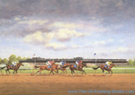 Keeneland painting for sale