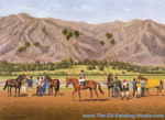 Santa Anita Park painting for sale