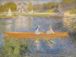 Pierre-Auguste Renoir The Seine at Asnieres oil painting reproduction