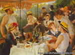 Pierre-Auguste Renoir Luncheon of the Boating Party oil painting reproduction