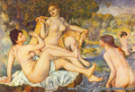 Pierre-Auguste Renoir The Bathers oil painting reproduction